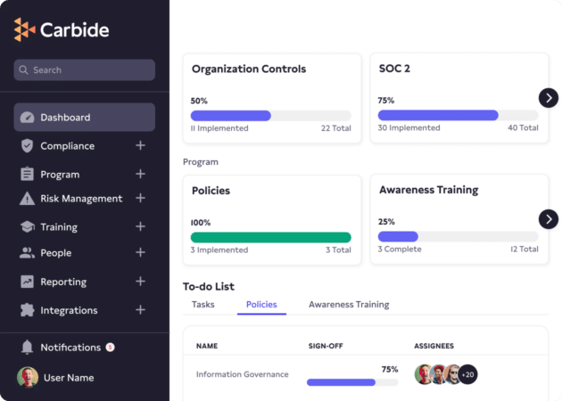 Security Dashboard