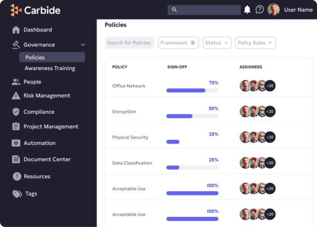 Custom Policy Builder